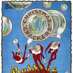 Batgers Christmas Cracker label