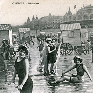 Bathers & Bathing Huts, Ostende / Ostende, Belgium