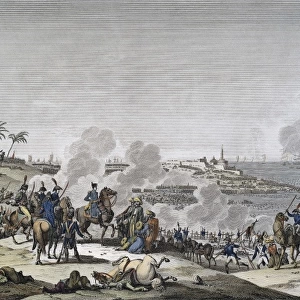 Battle of Aboukir (25th July 1799). Napoleon