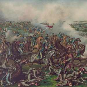 Battle of Five Forks, Va. --Charge of Genl. Sheridan April 1s