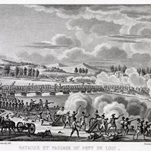 At the battle of LODI, the French under Napoleon defeat the Austrians under Beaulieu