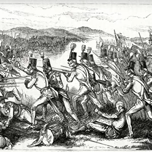 The Battle of Maida, San Pietro di Maida, Calabria, southern Italy, 4 July 1806