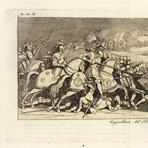 Battle of Marignano in the Italian Wars, 1515