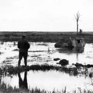 Battle of the Scarpe, near Fampoux, France, WW1