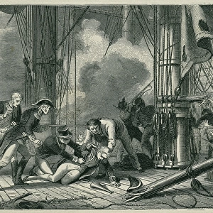 Battle of Trafalgar (1805). Death of the English