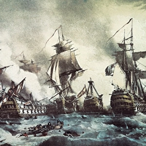 Battle of Trafalgar, 21st October 1805
