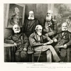 BATTLE OF TRAFALGAR Surviving veterans meet after 74 years ! Date: 1805 - 1879