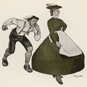 Bavarian Dance / 1908