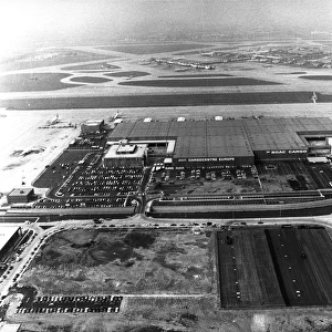 BEA and BOAC cargo buildings at Heathrow Airport