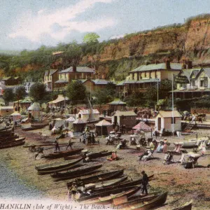 The Beach at Shanklin, Isle of Wight, Hampshire, England