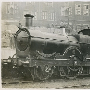 Beaconsfield railway engine 1122, Baker Street, London