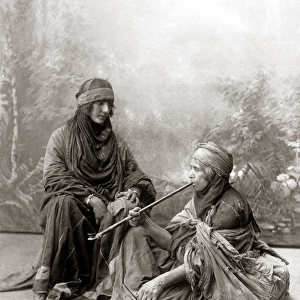 Bedouin women, Middle East, circa 1880s