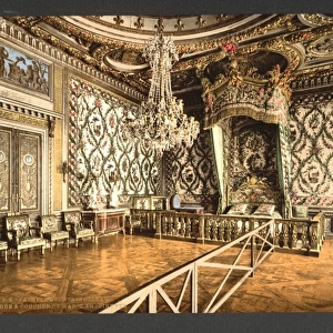 Bedroom of Marie Antoinette, Fontainebleau Palace, France