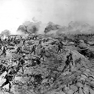 The beginning of the Somme offensive