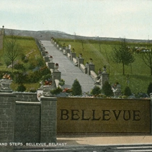 Bellevue Park, Belfast - Entrance and Steps