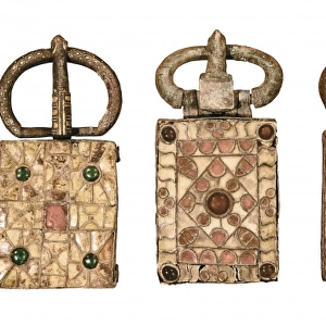 Belt clasp. 6th-7th centuries. Visigothic art