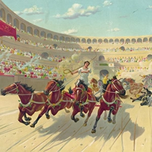 The Ben Hur chariot race