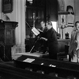 Benjamin Britten, Peter Pears and Mstislav Rostropovich