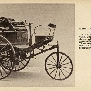 Benz Motor Car of 1888