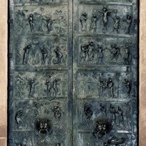 The Bernward Doors. 1015. GERMANY. Hildesheim