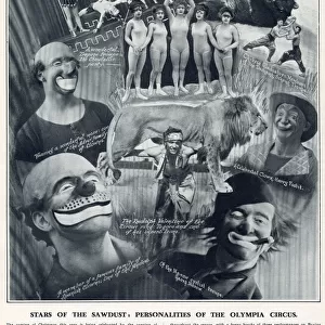 Bertram W. Mills Circus at Olympia, London 1928
