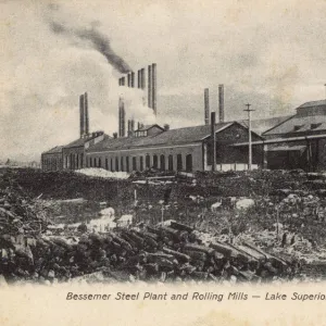 Bessemer steel plant, Sault Sainte Marie, Ontario, Canada