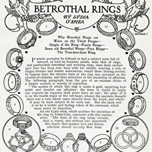 Betrothal rings 1912
