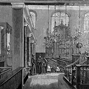 Bevis Marks Synagogue, London, 1889