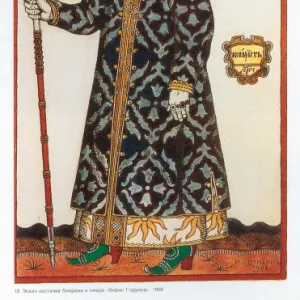 BILIBIN, Ivan Yakovlevich (1876-1942); Godunov, Boris Fyodor