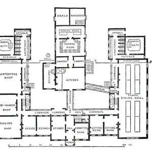 Bisley Farm School No. 2 Ground-floor Plan