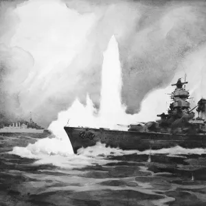 Bismarck, German battleship, WW2