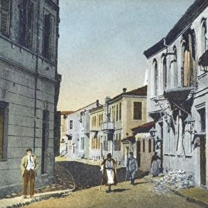 Bitola, Macedonia - street scene