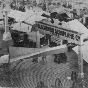 Blackburn monoplane at the Olympia Aero Show in March 1911