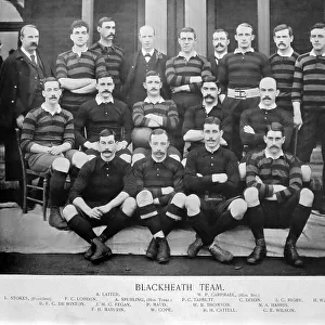 Blackheath Rugby Team in the 1890s