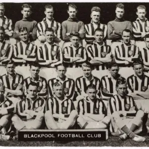 Blackpool FC football team 1936