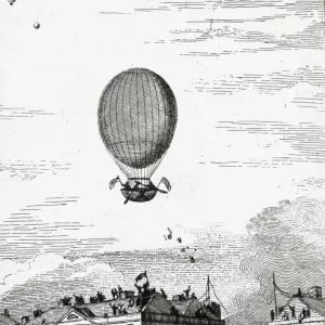 Blanchards ascent from Chelsea, Oct. 16, 1784 Blanchards ascent from Chelsea, Oct. 16, 1784