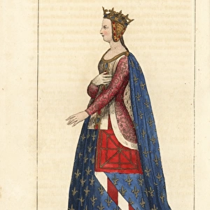 Blanche of Navarre, queen consort of France, 1330-1398