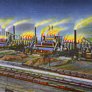Blast Furnaces, Jones and Laughlin Steel Company, USA