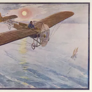 Bleriot crosses the Channel