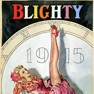 Blighty magazine cover, Christmas 1945