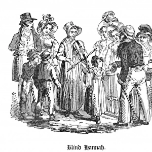 Blind Hannah Brentford, 1827