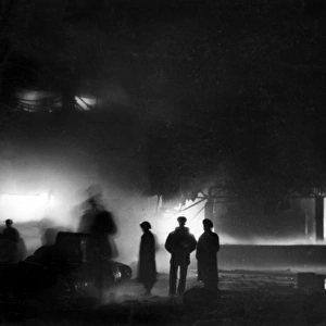 Blitz in London - Shell Mex, Fulham, WW2