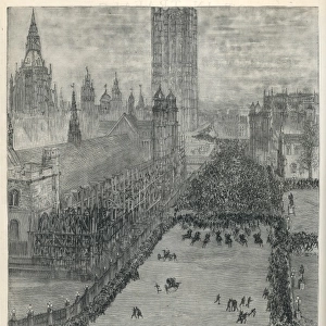 Bloody Sunday Riot - Parliament Street 1887