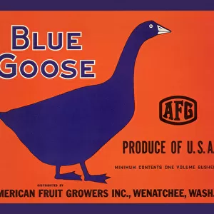 Blue Goose Label