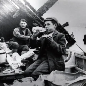 Boating party, Milford Haven, Pembrokeshire, South Wales