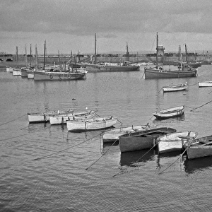 Boats in the harbour, St Ives, Cornwall