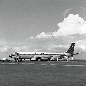 Boeing 707-436 G-APFE BOAC Nassau 1965