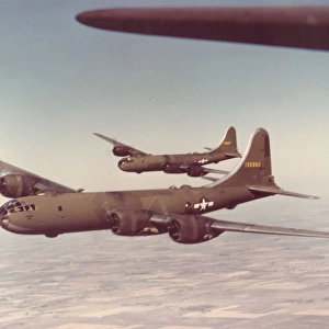 Boeing B-29 pair used in intensive development or The