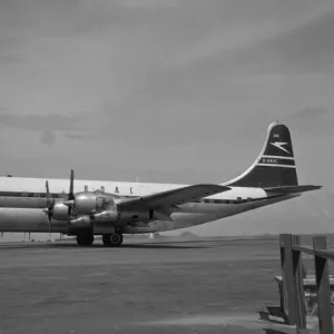 Boeing Stratocruiser G-ANUC BOAC London Airport