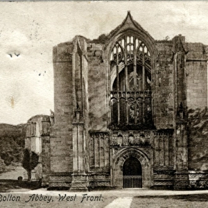 Bolton Abbey - West Front, Skipton, Yorkshire
